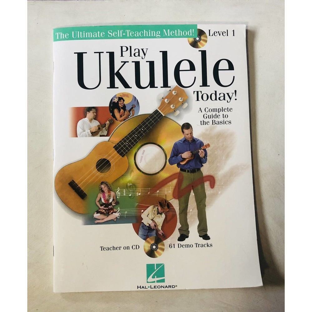 Play Ukulele Today Book & CD Teach Yourself Beginner Basics Music Lessons Songs
